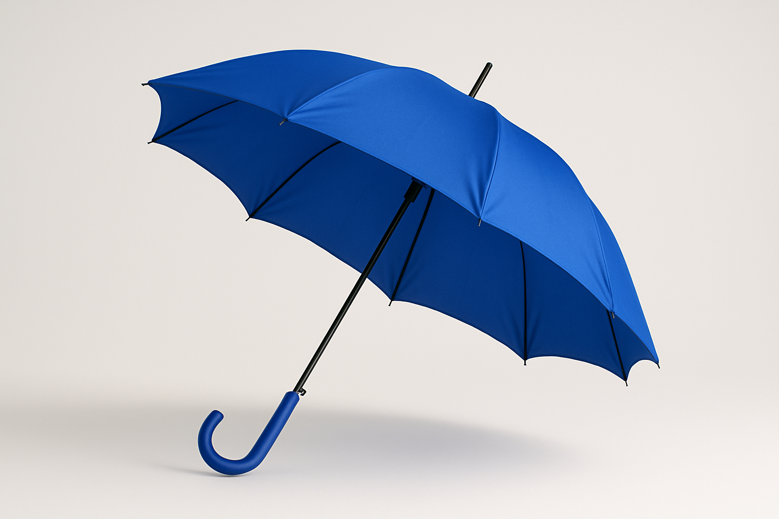 blue umberrla